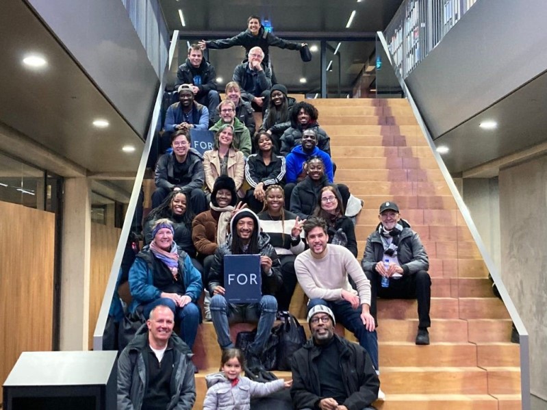 Inside Powerhouse Company’s floating office in Rotterdam Photo Credit: AR